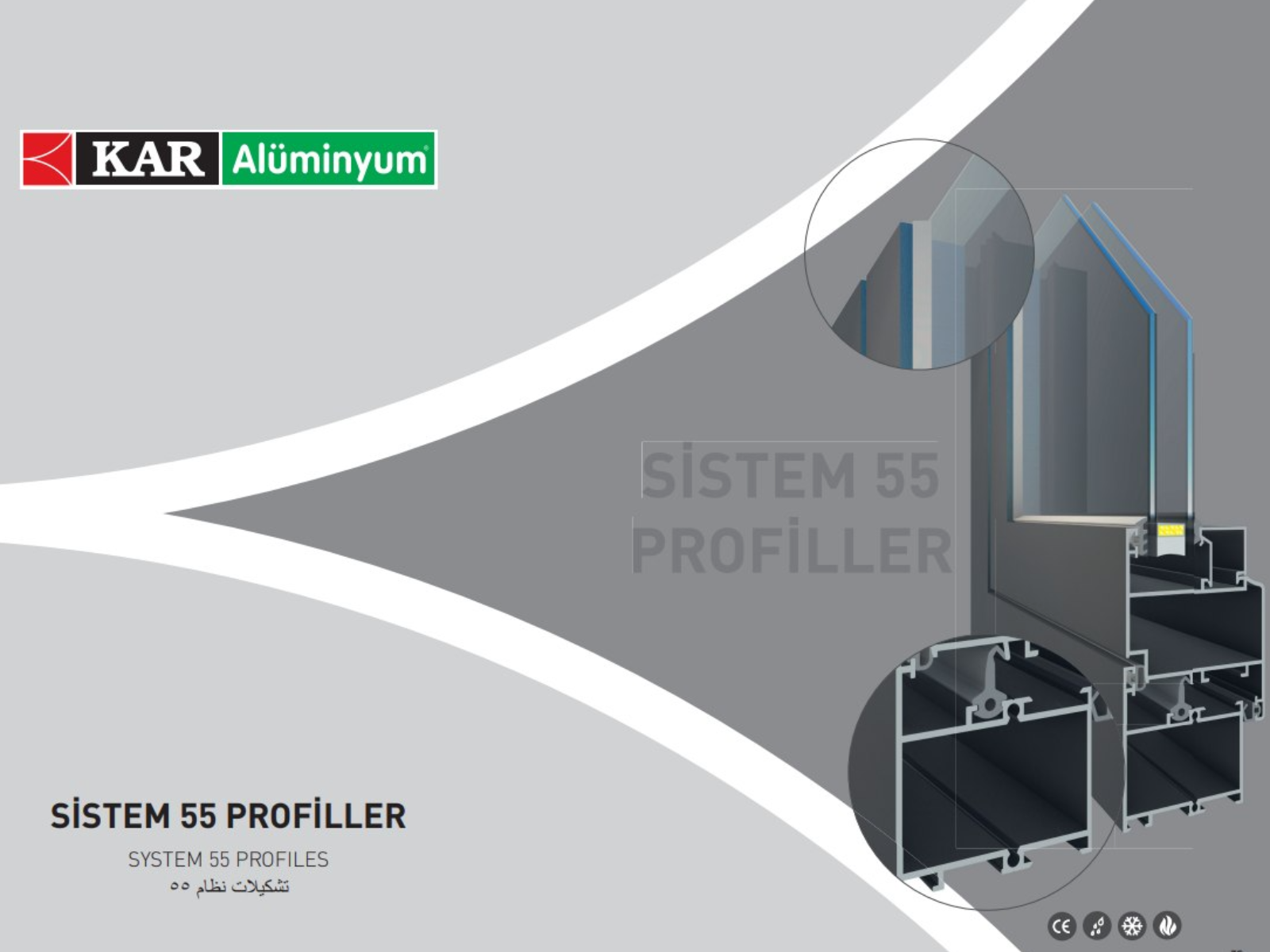 SİSTEM 55 PROFİLLER